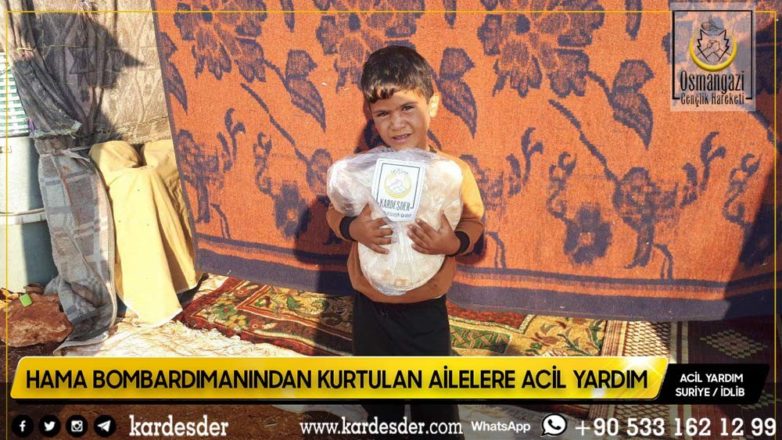 Hamadan çıkarılmış evsiz kalmış kimsesiz Müslümanlar yardımınızı bekliyor Ekmek dağıtımlarımız devam ediyor 39
