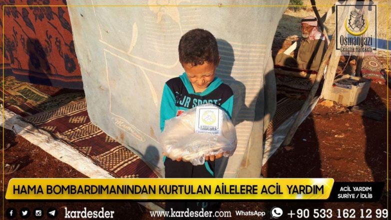 Hamadan çıkarılmış evsiz kalmış kimsesiz Müslümanlar yardımınızı bekliyor Ekmek dağıtımlarımız devam ediyor 40