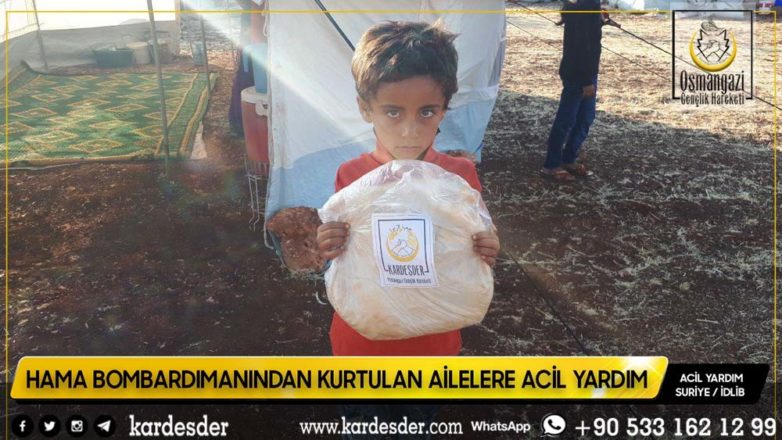 Hamadan çıkarılmış evsiz kalmış kimsesiz Müslümanlar yardımınızı bekliyor Ekmek dağıtımlarımız devam ediyor 41