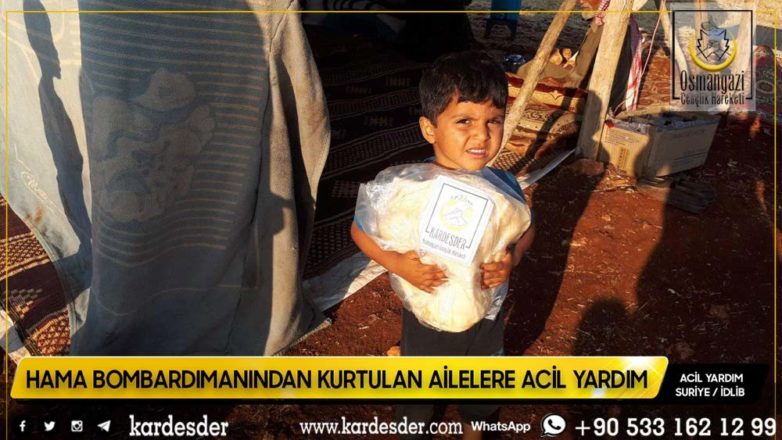 Hamadan çıkarılmış evsiz kalmış kimsesiz Müslümanlar yardımınızı bekliyor Ekmek dağıtımlarımız devam ediyor 42