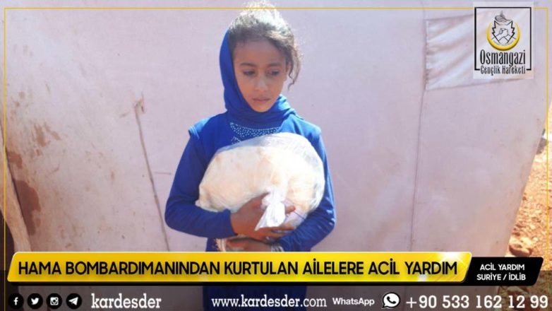 Zeytinliklerde yaşam mücadelesi veren halka ekmek yardımı 15