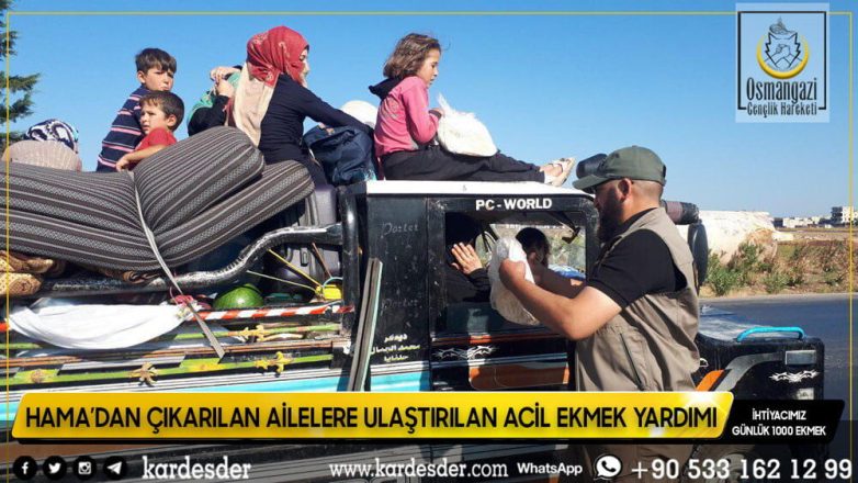 Hama boşaltılıyor acil yardım seferberliğimiz başladı 02