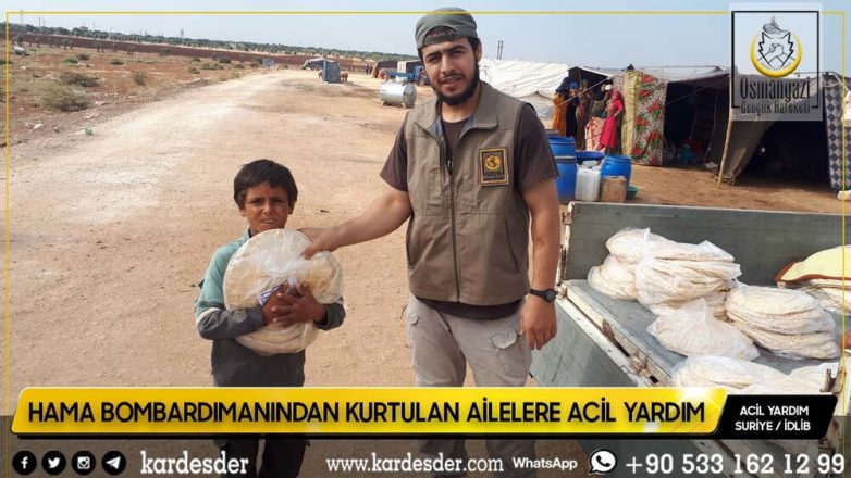 Hamadan göçen kardeşlerimize günlük 500 ekmek dağıtımımız devam ediyor 07