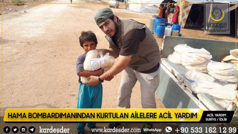 Hamadan göçen kardeşlerimize günlük 500 ekmek dağıtımımız devam ediyor 10