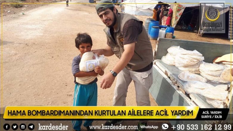 Hamadan göçen kardeşlerimize günlük 500 ekmek dağıtımımız devam ediyor 11