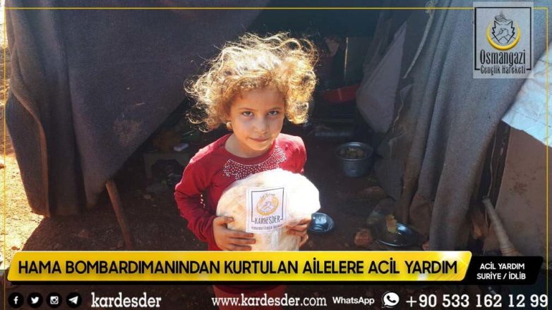 Zeytinliklerde yaşam mücadelesi veren halka ekmek yardımı 22