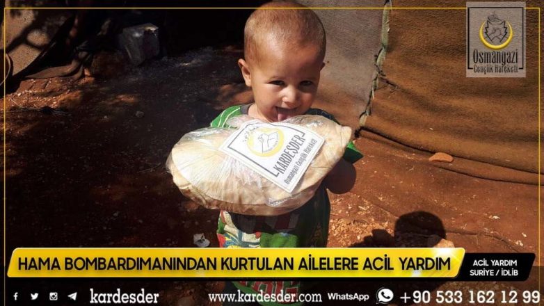 Zeytinliklerde yaşam mücadelesi veren halka ekmek yardımı 30