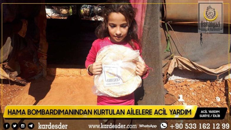 Zeytinliklerde yaşam mücadelesi veren halka ekmek yardımı 38