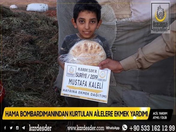 Çadirlarda yaŞam mÜcadelesİne ekmek desteĞİ 08