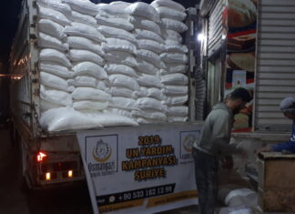 gÖndermİŞ olduĞunuz un yardimi tiri İdlİbdekİ firinimiza ulaŞti 01