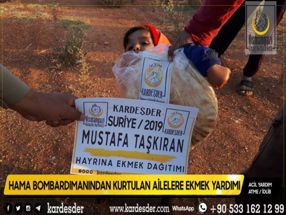 zeytİnlİklerde yaŞayan mazlumlara gÜnlÜk 500 ekmek daĞitimimiz devam edİyor 06