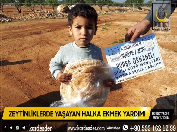 bombalar altinda sÜren yaŞam mÜcadelesİne ekmek tesellİsİ 01