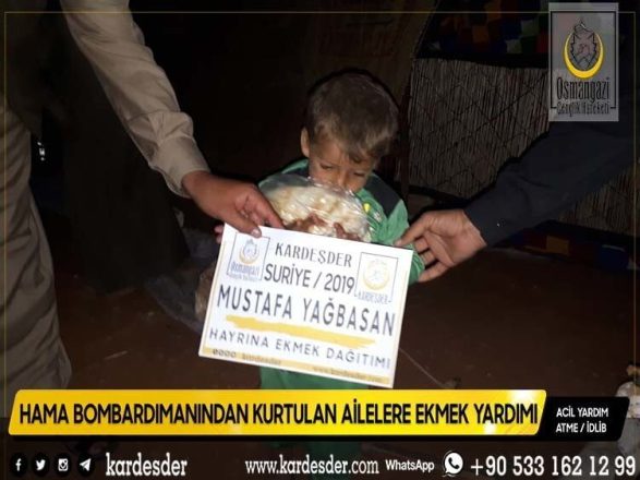 Çadirlarda yaŞam mÜcadelesİne ekmek desteĞİ 02
