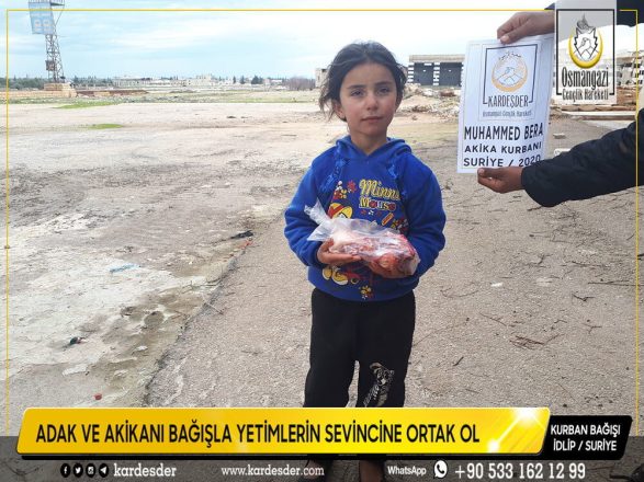 İdlİbİn yetİmlerİ akİka kurbanlarinizla gÜldÜ 24
