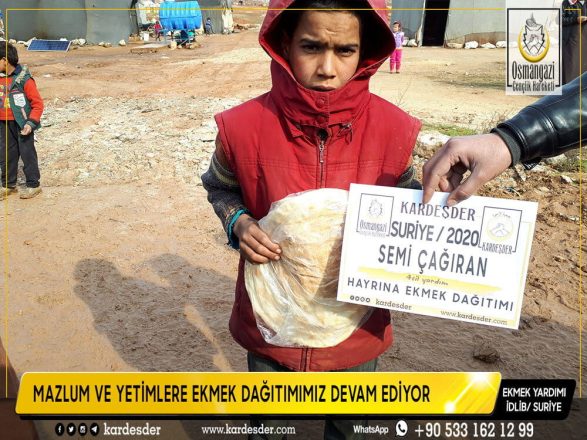 yasam mucadelesi veren kardeslerimize ekmek yardimimiz suruyor 10