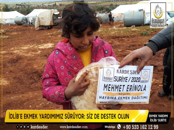 idlib e gunluk 500 ekmek yardimimiz suruyor siz de destek olun 14