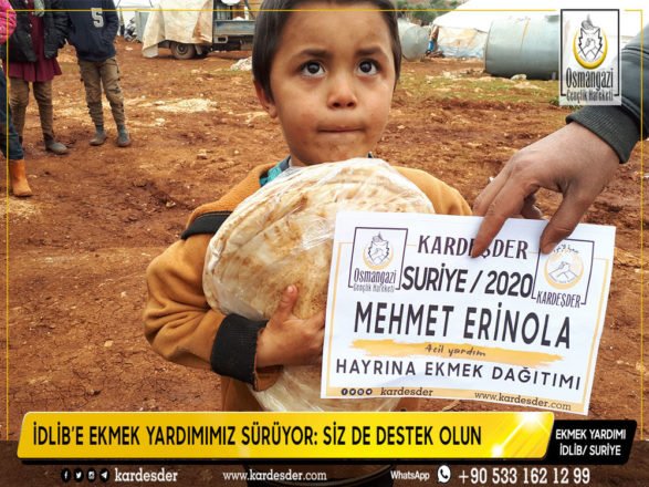 idlib e gunluk 500 ekmek yardimimiz suruyor siz de destek olun 19