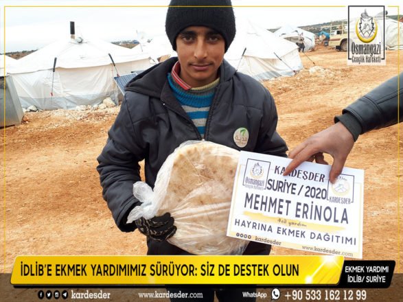 idlib e gunluk 500 ekmek yardimimiz suruyor siz de destek olun 21