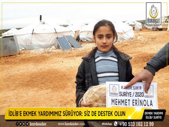 idlib e gunluk 500 ekmek yardimimiz suruyor siz de destek olun 31