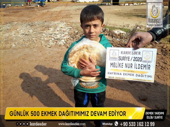 ihtiyac sahiplerine gunluk ekmek dagitimimiz devam ediyor siz de destek olun 02