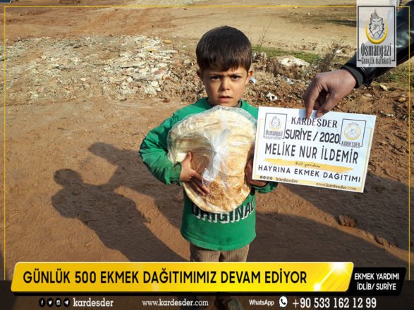 ihtiyac sahiplerine gunluk ekmek dagitimimiz devam ediyor siz de destek olun 03