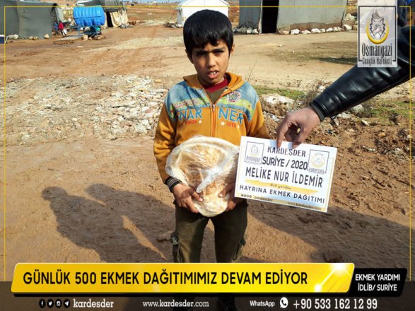 ihtiyac sahiplerine gunluk ekmek dagitimimiz devam ediyor siz de destek olun 05