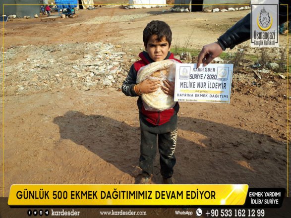 ihtiyac sahiplerine gunluk ekmek dagitimimiz devam ediyor siz de destek olun 14