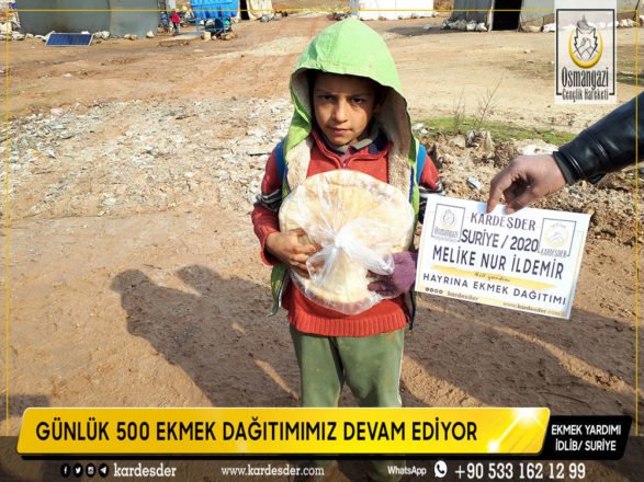 ihtiyac sahiplerine gunluk ekmek dagitimimiz devam ediyor siz de destek olun 25