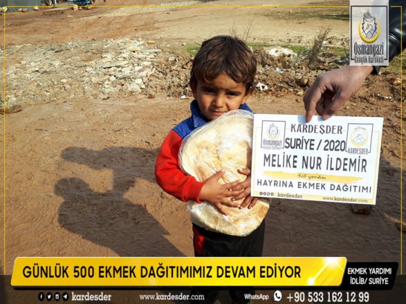 ihtiyac sahiplerine gunluk ekmek dagitimimiz devam ediyor siz de destek olun 30