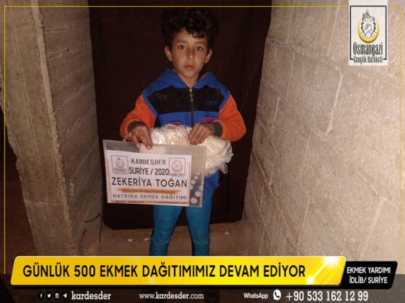 mazlumlara gunluk 500 ekmek destegimiz suruyor 48