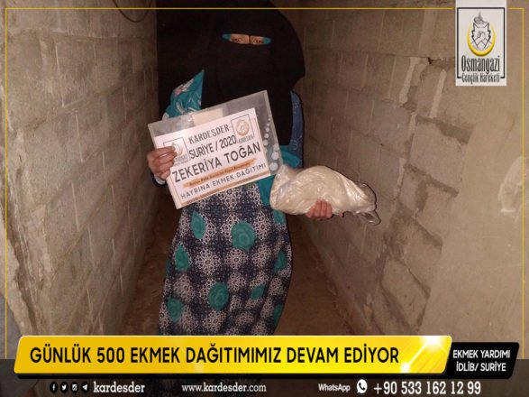 mazlumlara gunluk 500 ekmek destegimiz suruyor 50