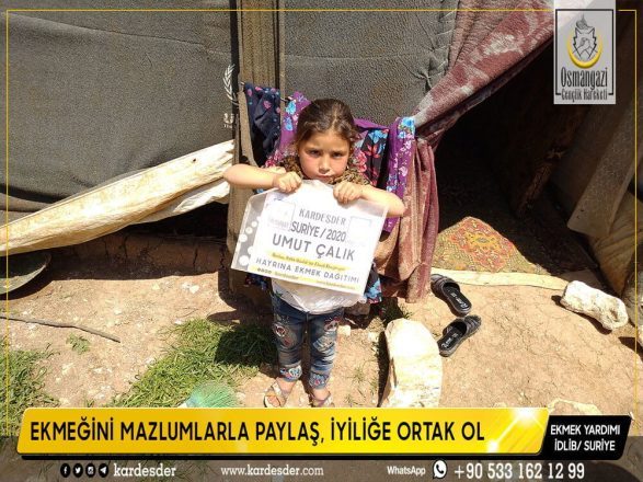 Mazlumlara Günlük 500 Ekmek Desteğimiz Sürüyor — 30