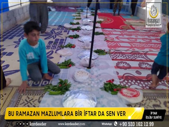 cadirlarda yasam mucadelesi bile olmayan bolgelerde kardeslerimize iftar sofrasi 03