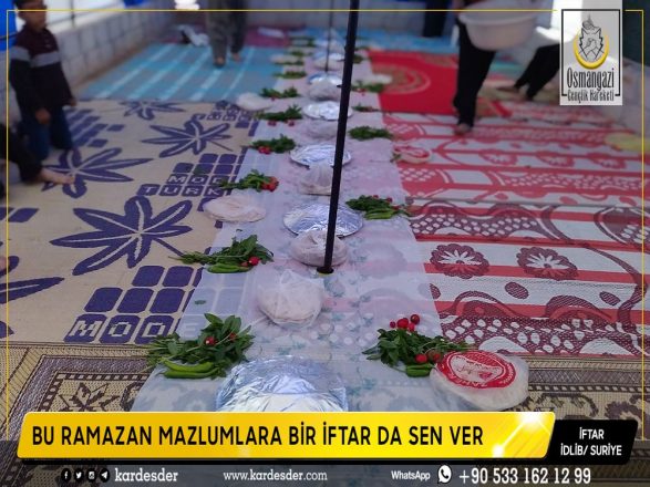 cadirlarda yasam mucadelesi bile olmayan bolgelerde kardeslerimize iftar sofrasi 04