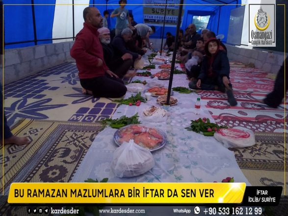 cadirlarda yasam mucadelesi veren kardeslerimize iftar sofrasi 03