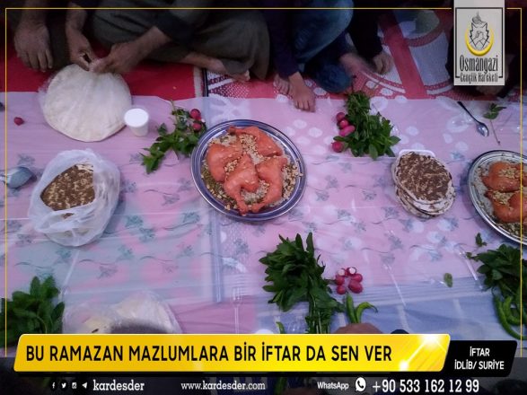 cadirlarda yasam mucadelesi veren kardeslerimize iftar sofrasi 07