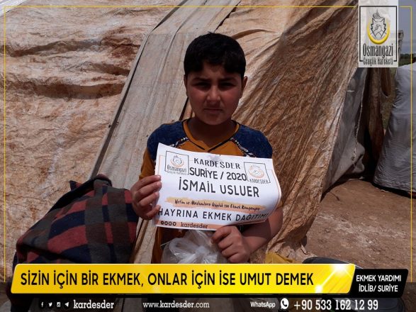 cadirlarda yasam mucadelesi veren mazlumlara ekmek dagitimi 10