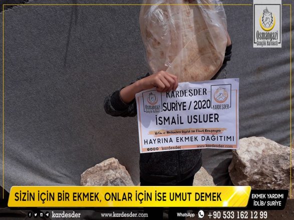 cadirlarda yasam mucadelesi veren mazlumlara ekmek dagitimi 17