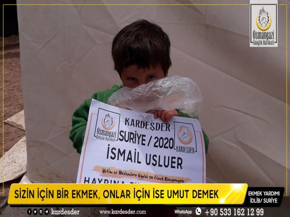 cadirlarda yasam mucadelesi veren mazlumlara ekmek dagitimi 18