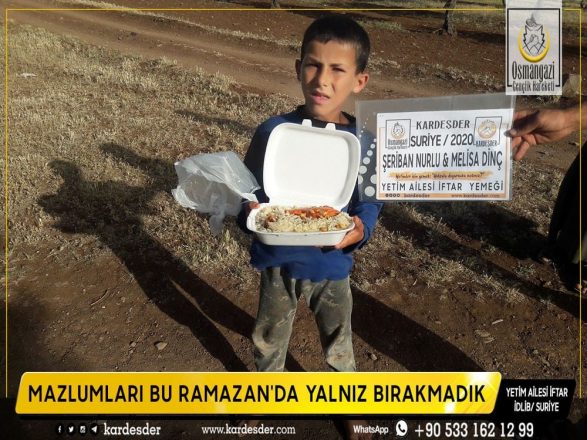 iyilik ayi ramazan da iftariyelikler yetim ve oksuzlere umut oldu 14