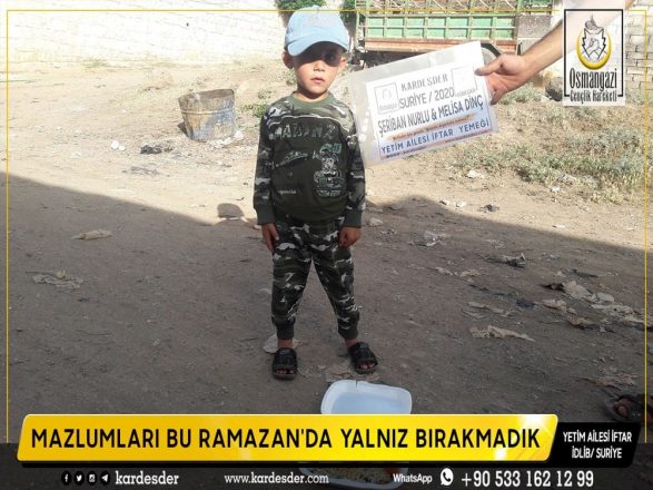 iyilik ayi ramazan da iftariyelikler yetim ve oksuzlere umut oldu 18