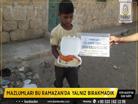 iyilik ayi ramazan da iftariyelikler yetim ve oksuzlere umut oldu 19
