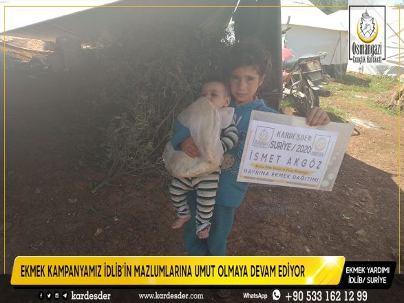 mazlumlar diyari suriye de ekmek kampanyamiz devam ediyor 07