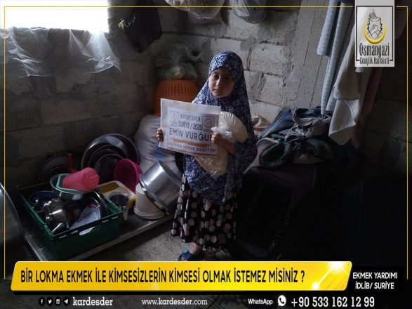 mazlumlara ekmek yardimimiz suruyor siz de destek olun 05