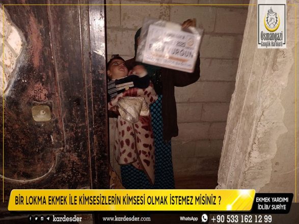 mazlumlara ekmek yardimimiz suruyor siz de destek olun 11