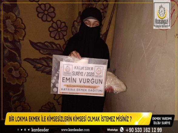 mazlumlara ekmek yardimimiz suruyor siz de destek olun 17