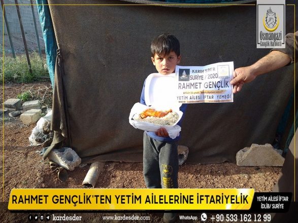 rahmet genclik ten yetim ailelerine iftariyelik 01