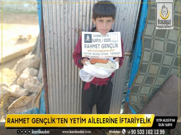 rahmet genclik ten yetim ailelerine iftariyelik 02