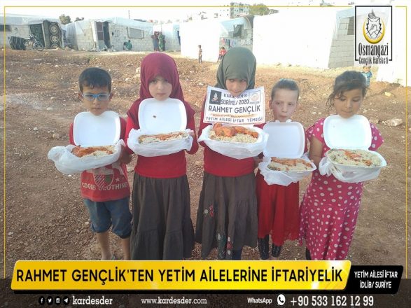 rahmet genclik ten yetim ailelerine iftariyelik 12