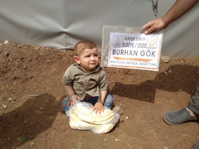 ramazan boyunca hergun 1000 ekmek 25